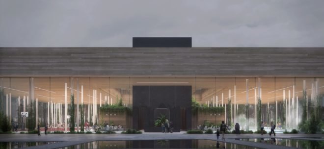 energy positive data center exterior