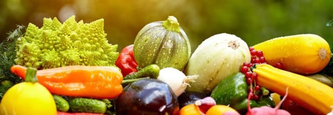 A brightly colored assortment of vegetables