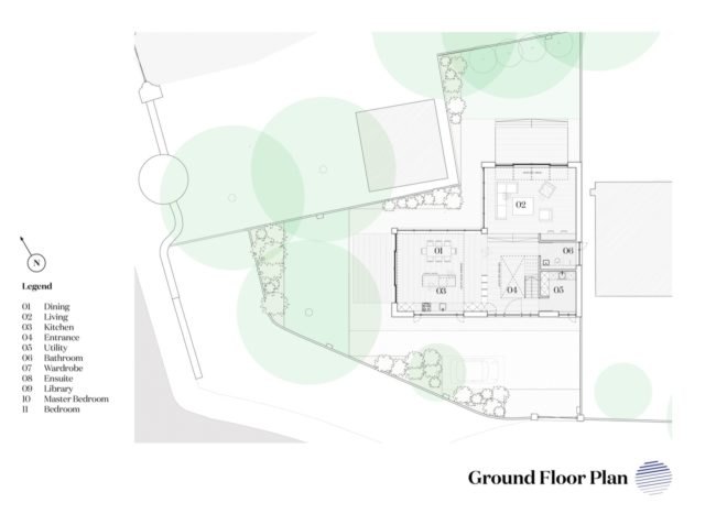 ground floor plan of house