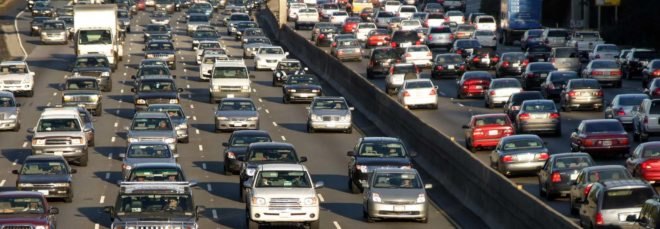 traffic jam in los angeles