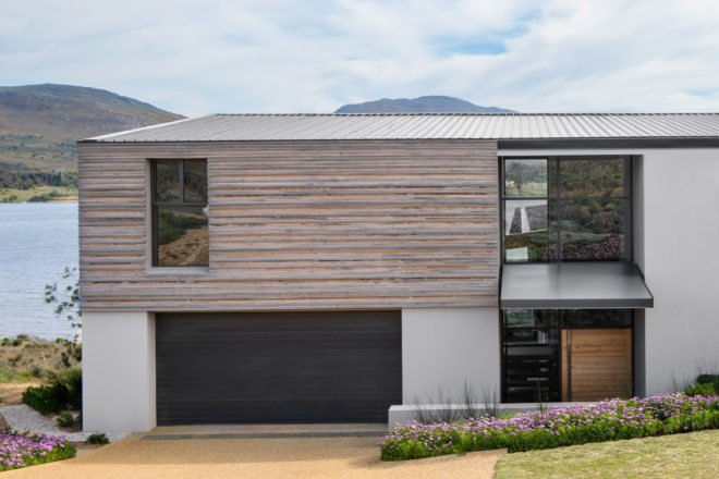timber clad house exterior