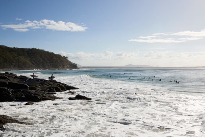 Scenic image of nearby beach
