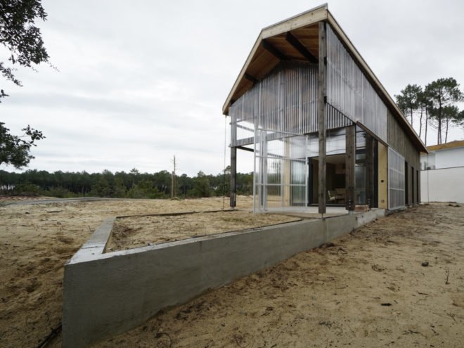 gabled home with transparent front porch