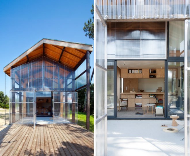 gabled home with transparent front porch