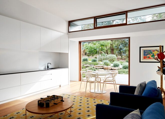 large entrance fills home with natural light