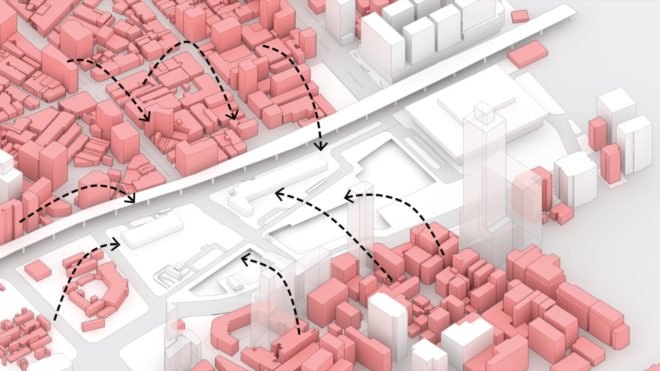 diagram of buildings
