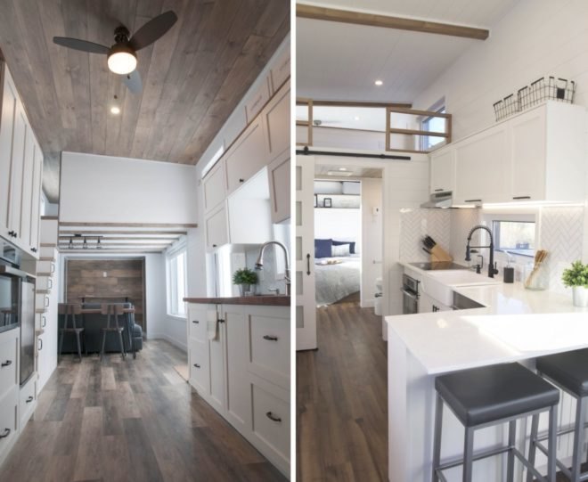 tiny home living space