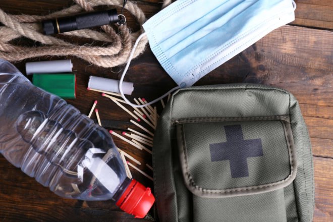 emergency aid kit