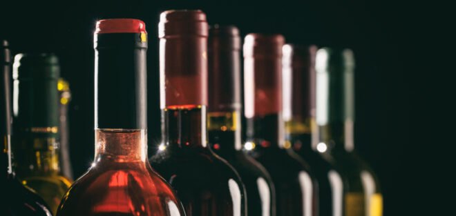 bottles of wine