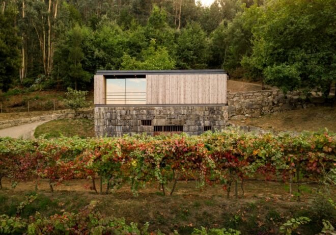 micro home clad in timber