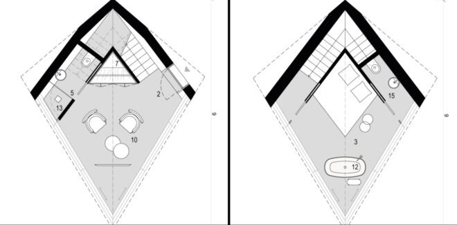 floor plans of treehouse design