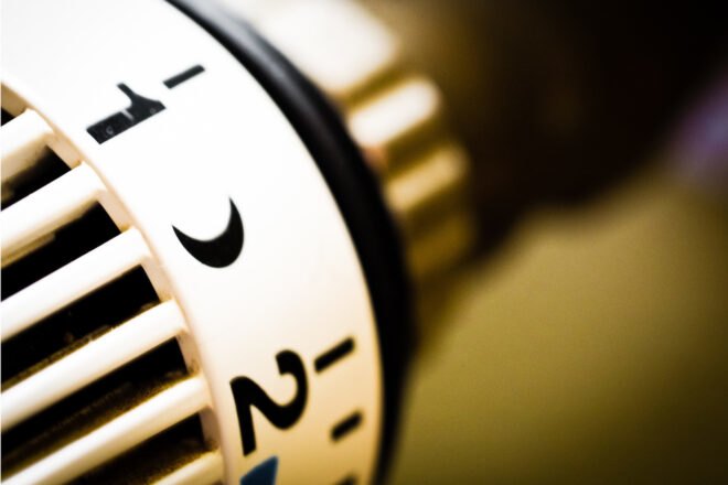 temperature knob