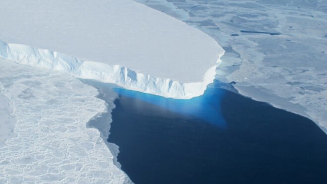 Thwaites Glacier in Antarctica