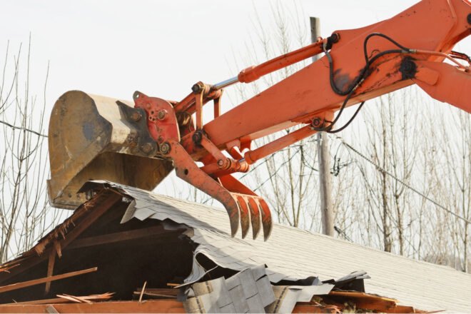tear down site