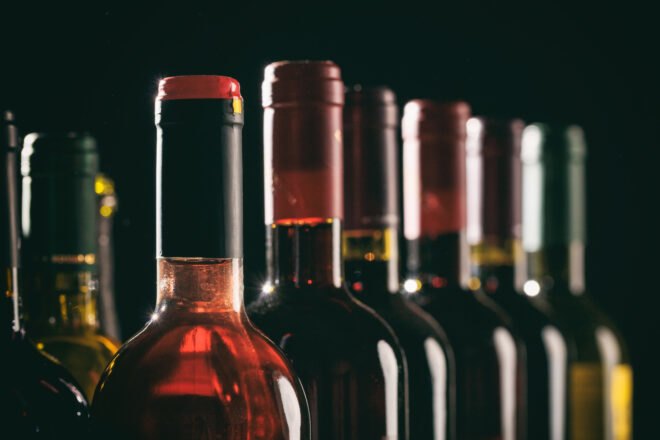 bottles of wine