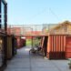 shipping containers turned into a hotel