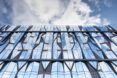 close-up of shiny facade