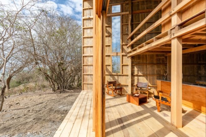 chairs on a wooden deck