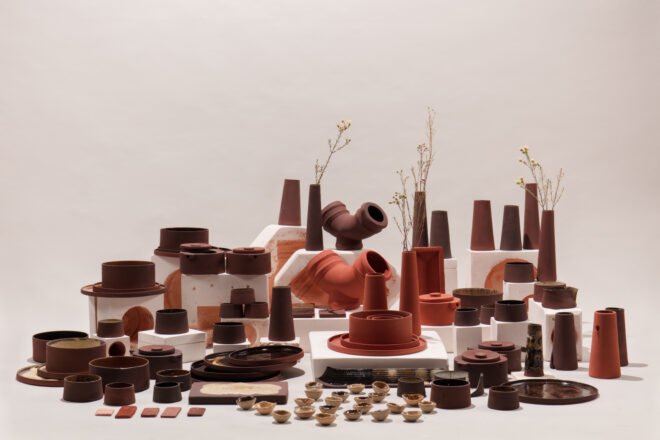 aluminum production waste transformed into ceramic decor