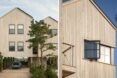 large wooden home with open windows built on stilts