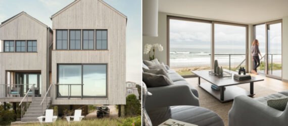 large wooden home built on stilts
