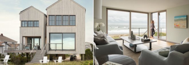 large wooden home built on stilts
