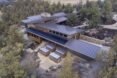 aerial view of the home