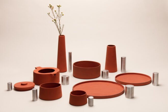 aluminum production waste transformed into ceramic decor