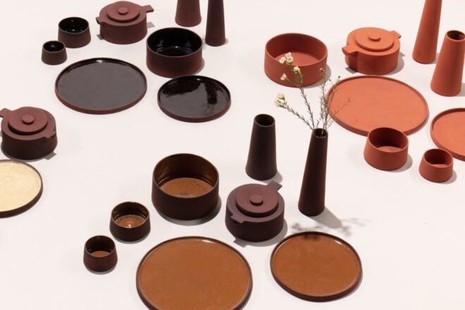 aluminum production waste transformed into ceramic decor