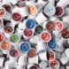 pile of used coffee pods