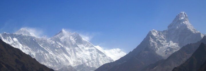 snow-covered Mount Everest
