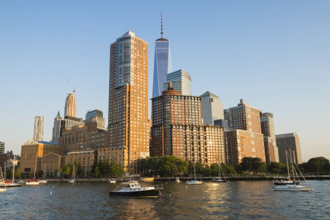 View of Manhattan from the Hudson River