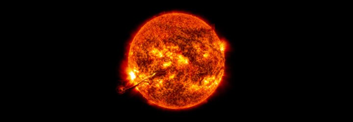 sun in space