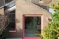 home extension clad in cork