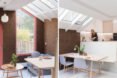 interior living space of cork-clad structure