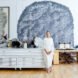 Michele Oka Doner in a bright art studio space