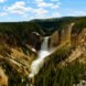 waterfall in Yellowstone National Park