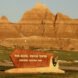 visitor center sign in Badlands National Park