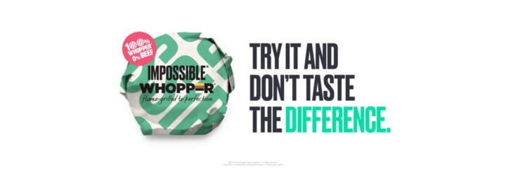 image of wrapped burger with text that reads 