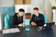 Paul McTaggart and Scott Dickson with the Phox V2