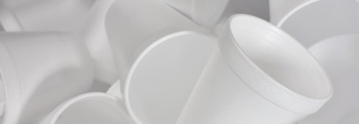 lot of white plastic foam cups