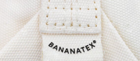 bag tag with the word bananatex