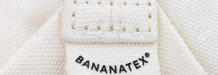 bag tag with the word bananatex