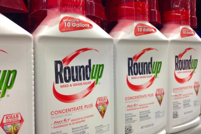 roundup weed killer sold in store