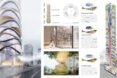 Rendering of high-rise in a smoggy city