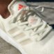 white recycled running shoes