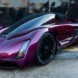 deep purple sports car