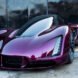 deep purple sports car