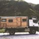 Wood-clad motorhome