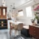 dinette set in houseboat